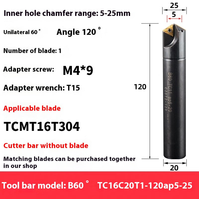 6039 Machining center 15 20 25 30 35 40 45 50 55 60 65 70 75 degree chamfering toolholder TCMT Shandong Denso Pricision Tools Co.,Ltd.